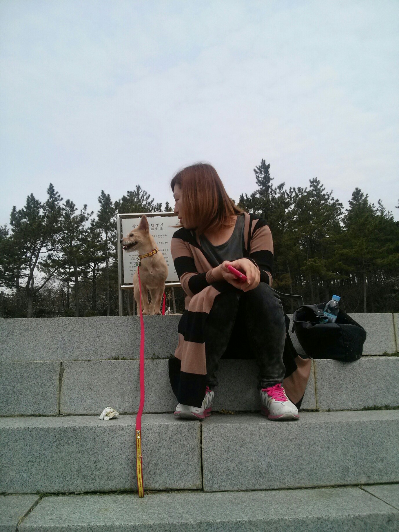 봄바람 난 뽁여사~!