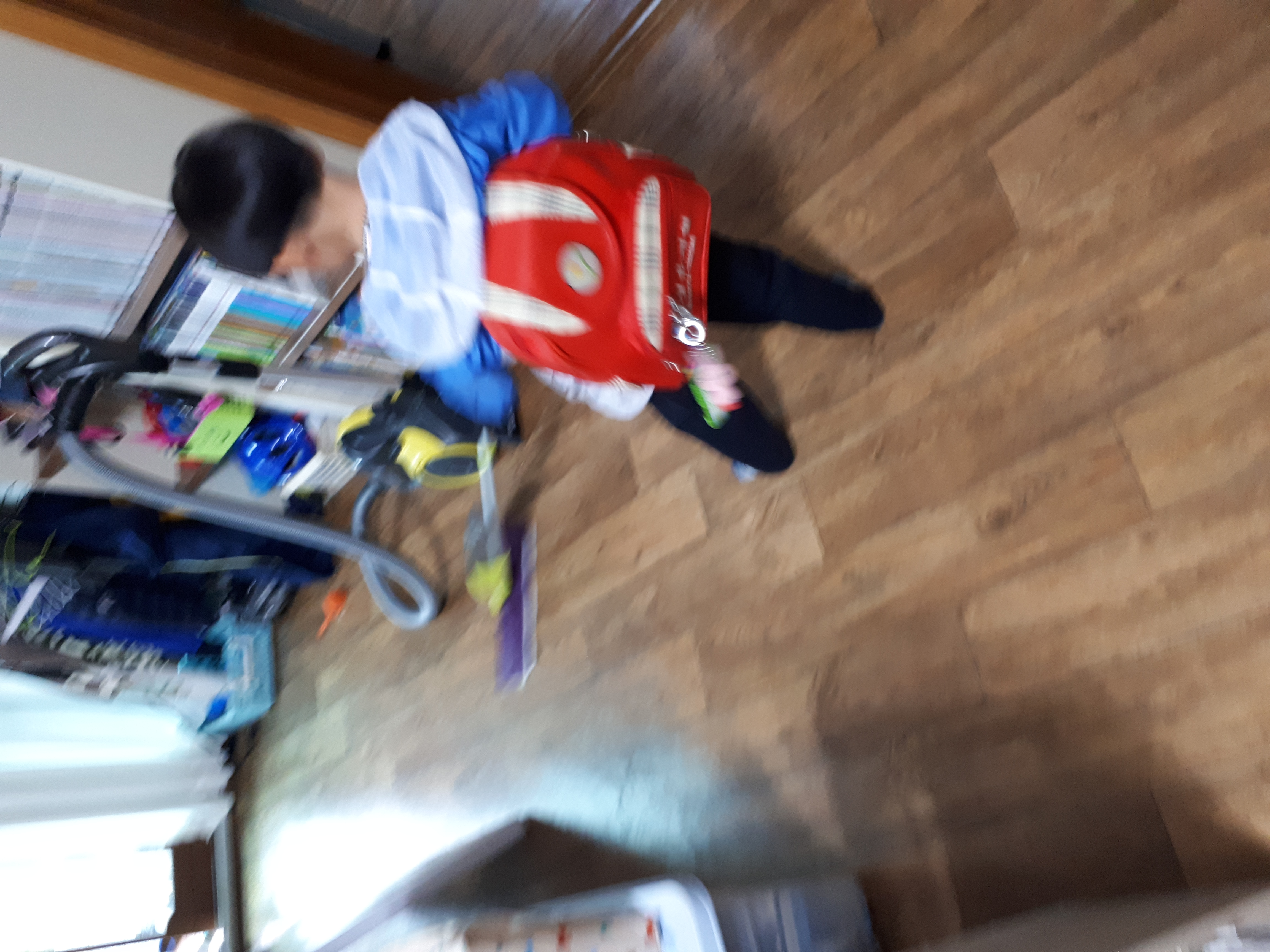 니엘이가 집에 온지 일주일이 되었어요.