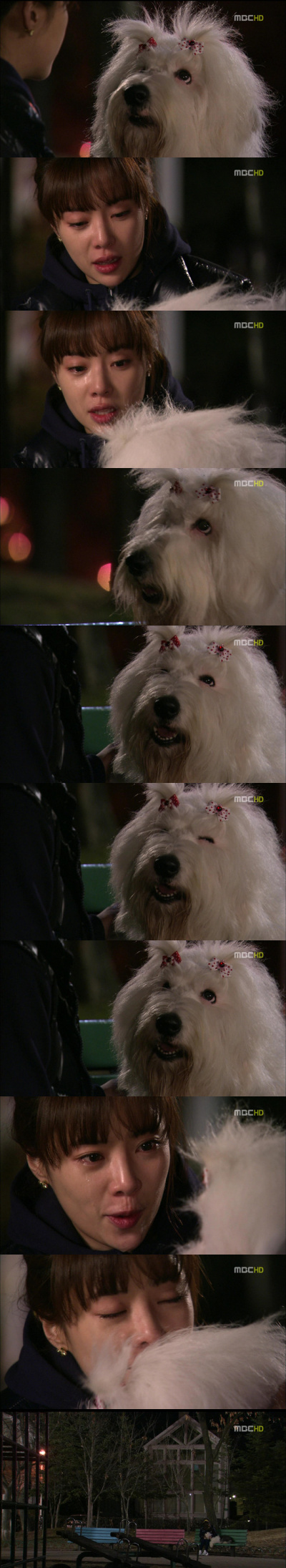 지붕뚫고 하이킥 히릿 눈빛연기