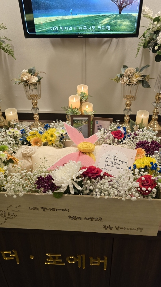 슬픈 소식을 전하게 되었습니다..