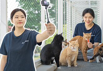 온캣 활동가의 하루를 담은 브이로그